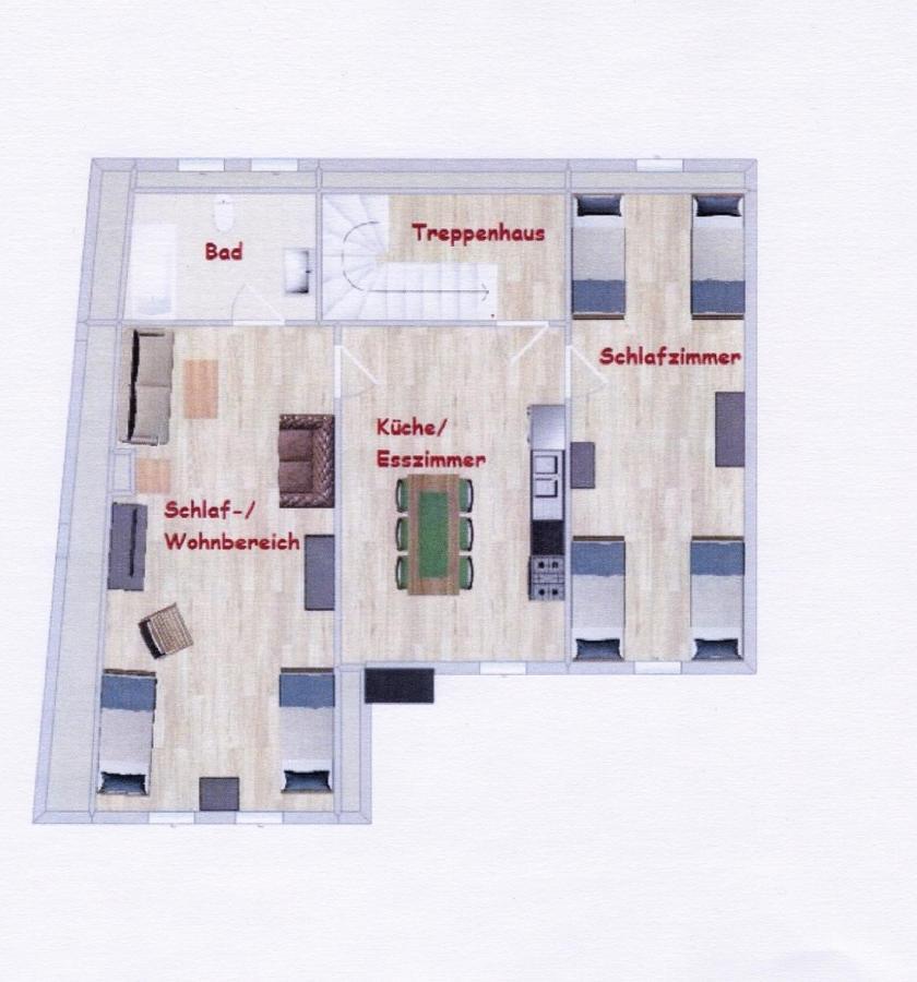 Das Altstadthaus 폴카흐 외부 사진